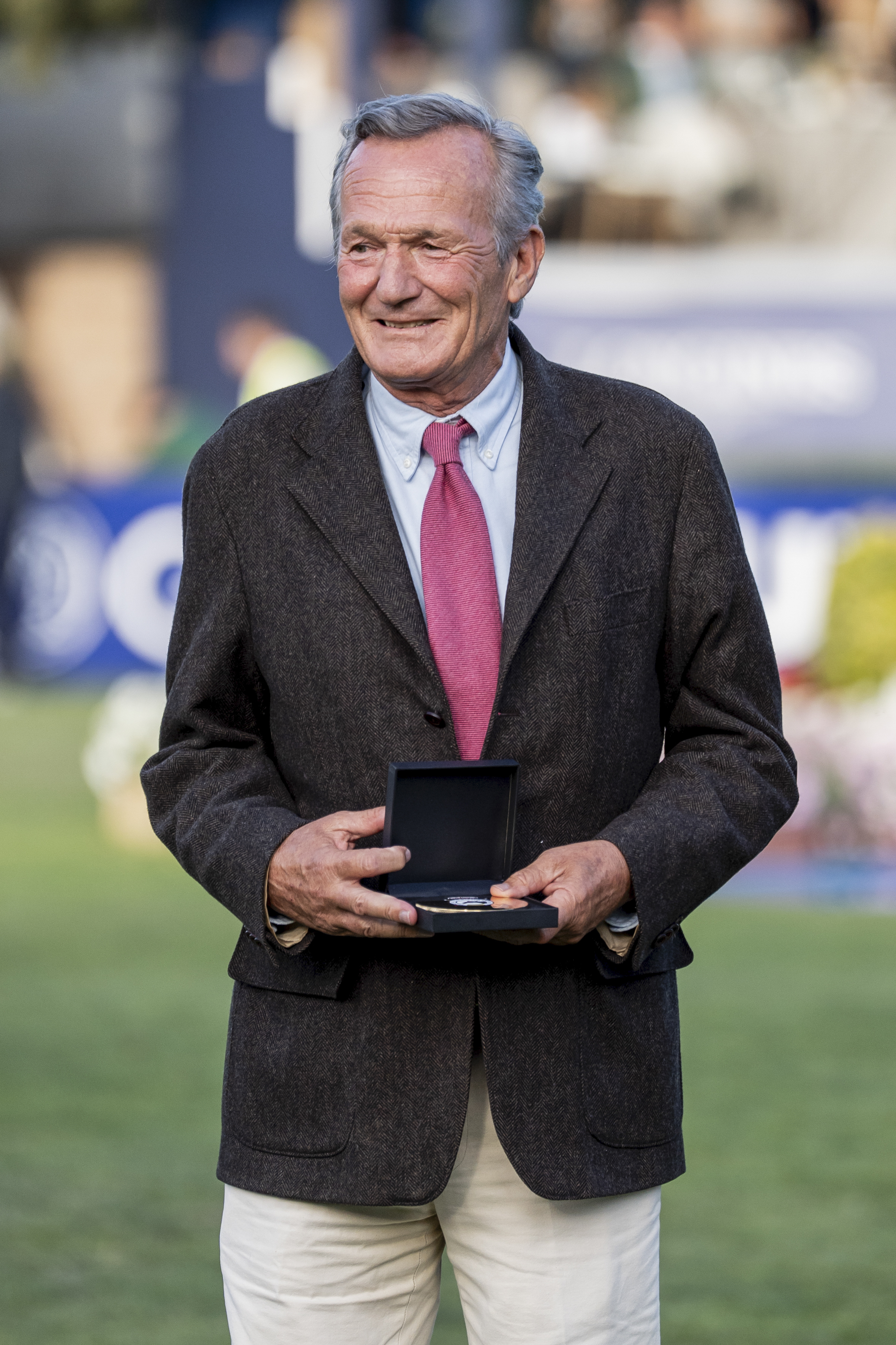 Astolfi en el homenaje que le hicieron el fin de semana pasado en Madrid