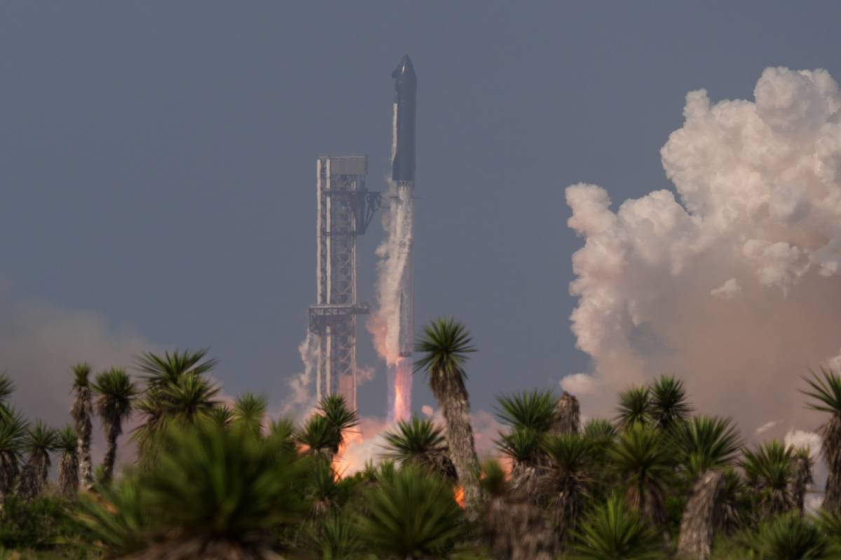 Despegue de la nave Starship V3 de SpaceX