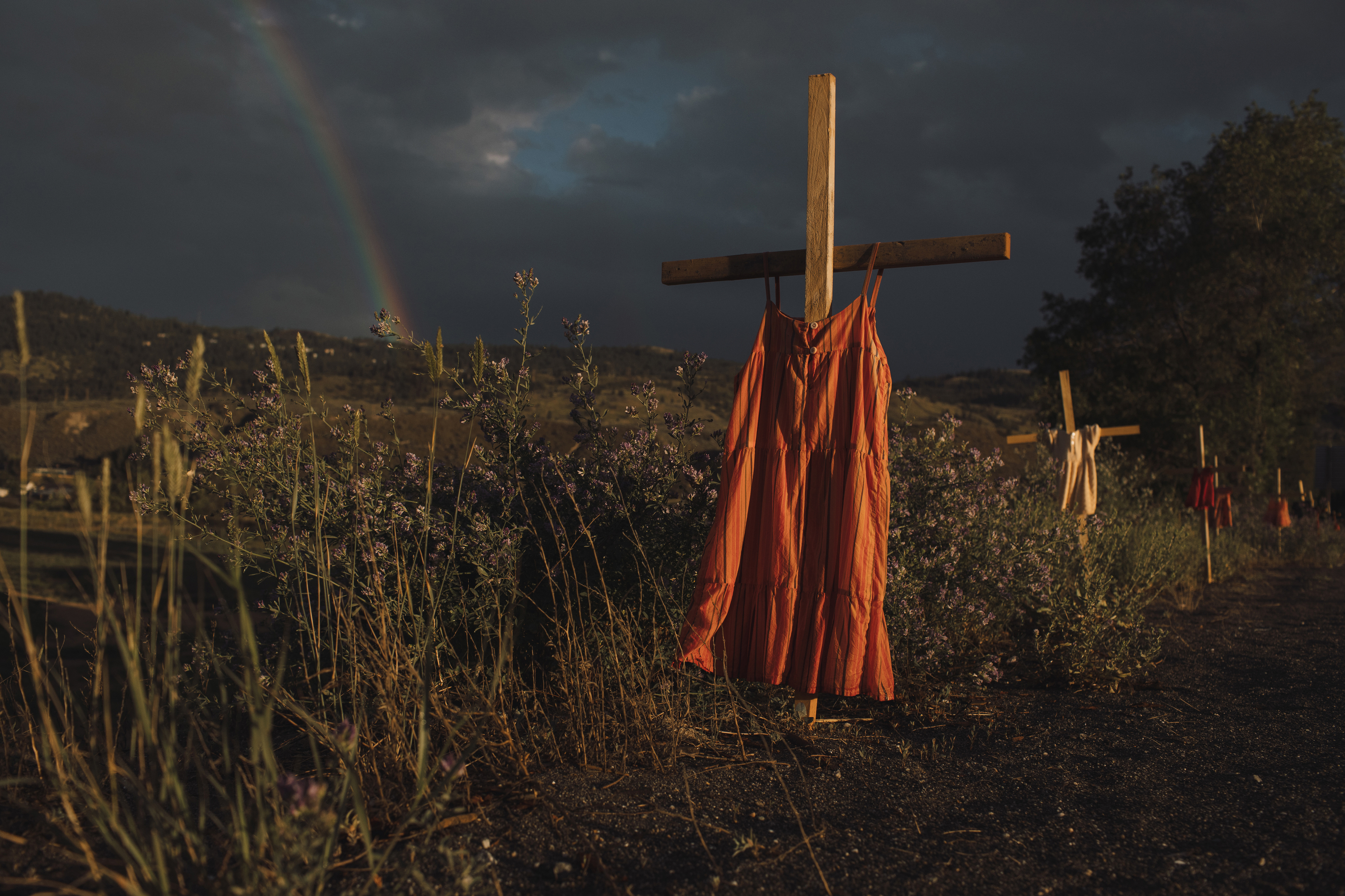 Foto ganadora del 'World Press Photo 2022' en la residencia para alumnos ind�genas de Kamloops (Canad�).
