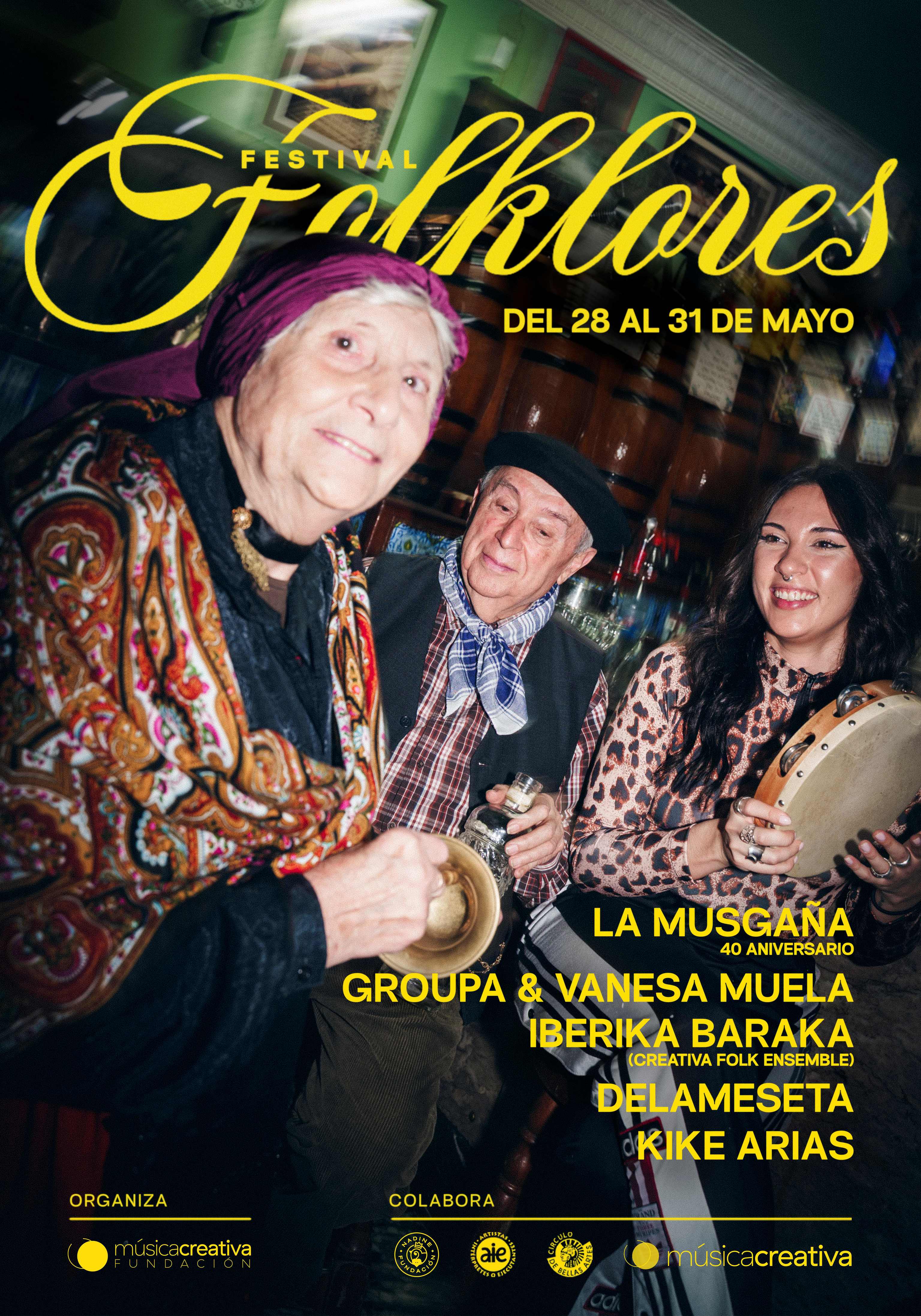 Folklor festivali, Madrid şehrini “buluşabileceğiniz, dans edebileceğiniz ve paylaşabileceğiniz bir kasaba meydanına” dönüştürüyor