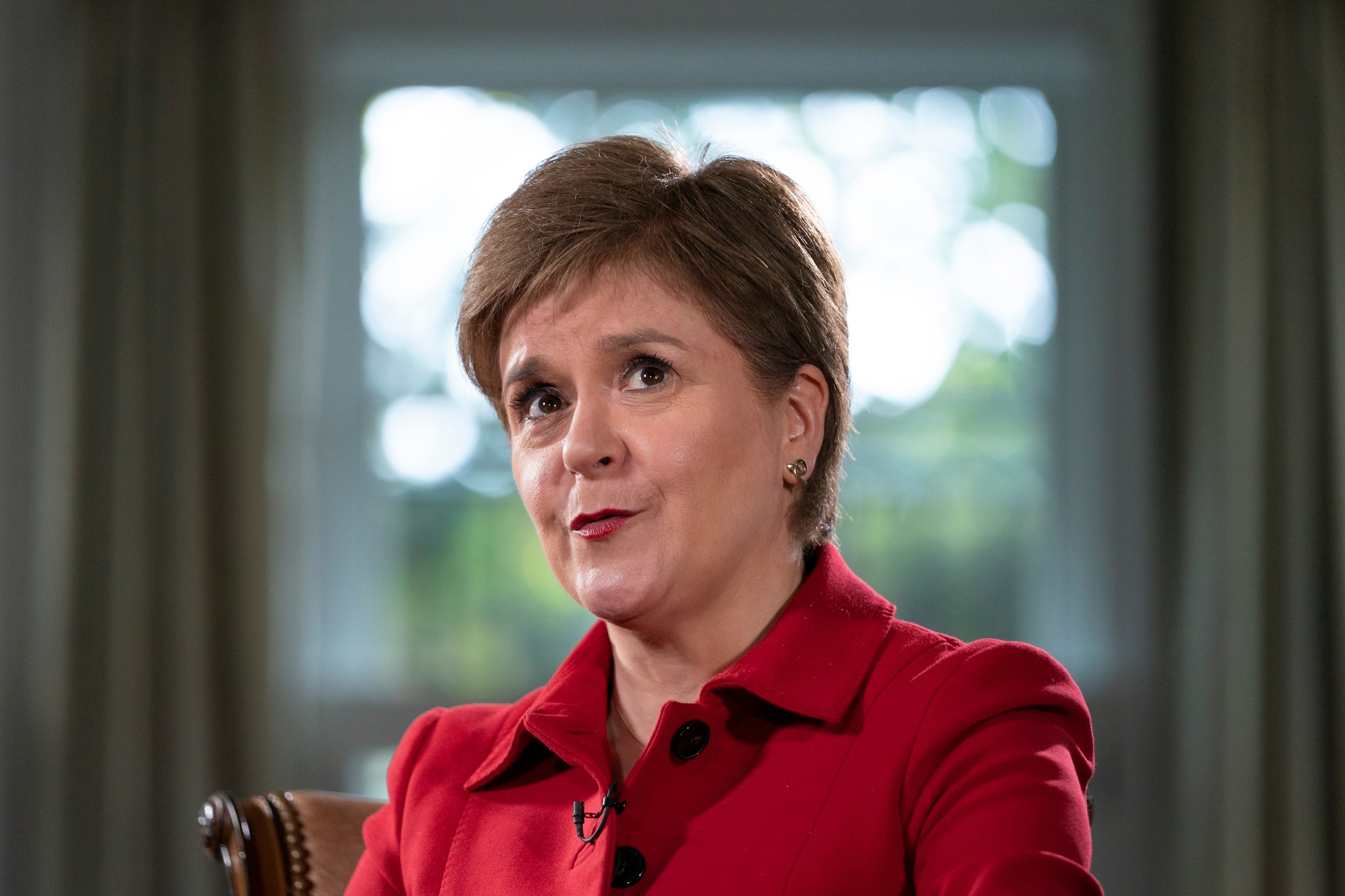 La ex ministra principal de Escocia Nicola Sturgeon.