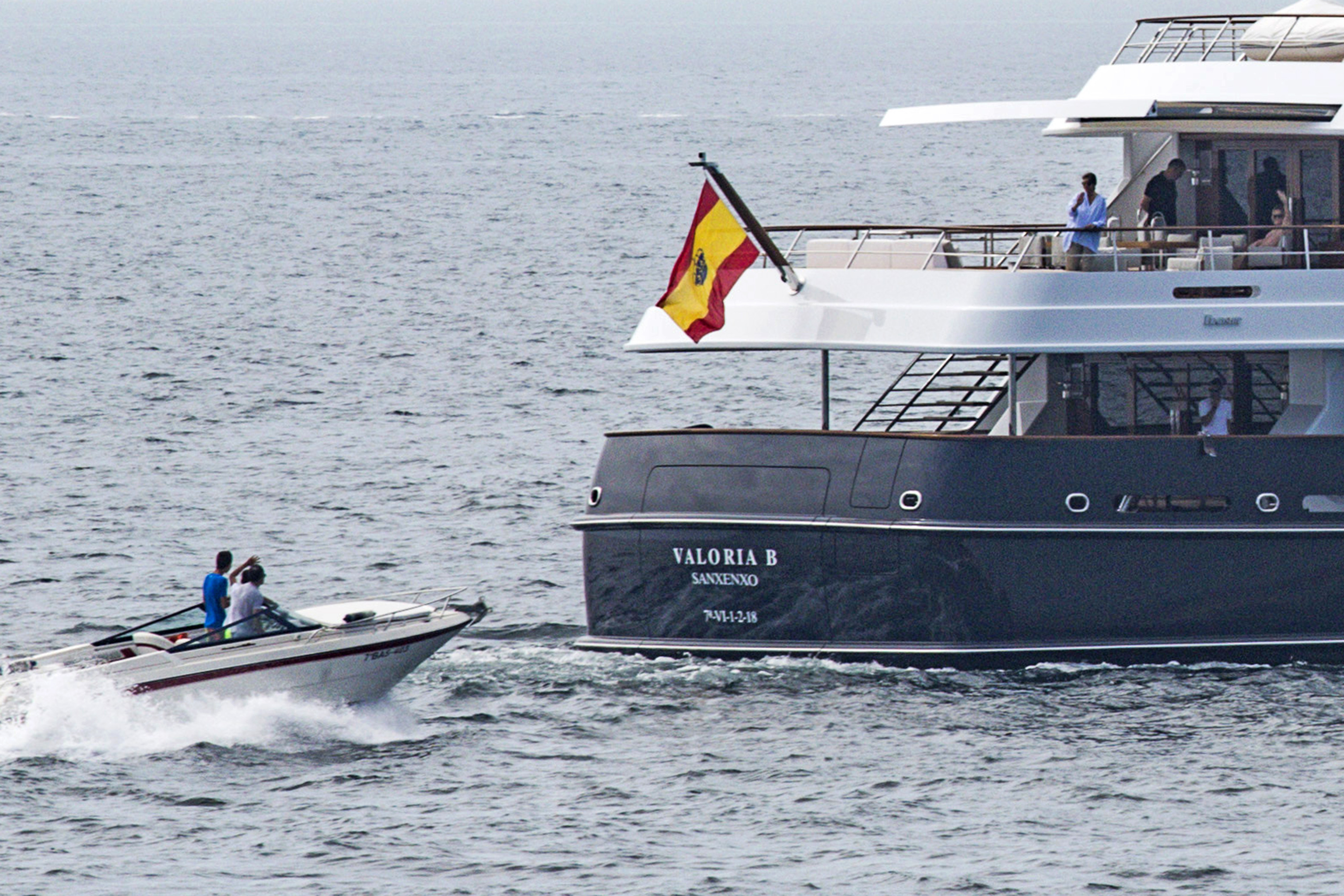 Vista del 'Valoria B'.