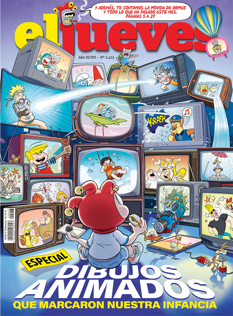 Portada del la revista El Jueves.