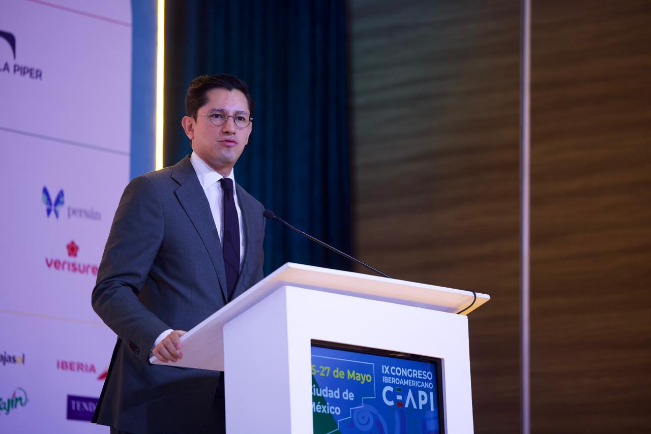 El titular de Exteriores de M�xico, Roberto Velasco, en la inauguraci�n del congreso de CEAPI