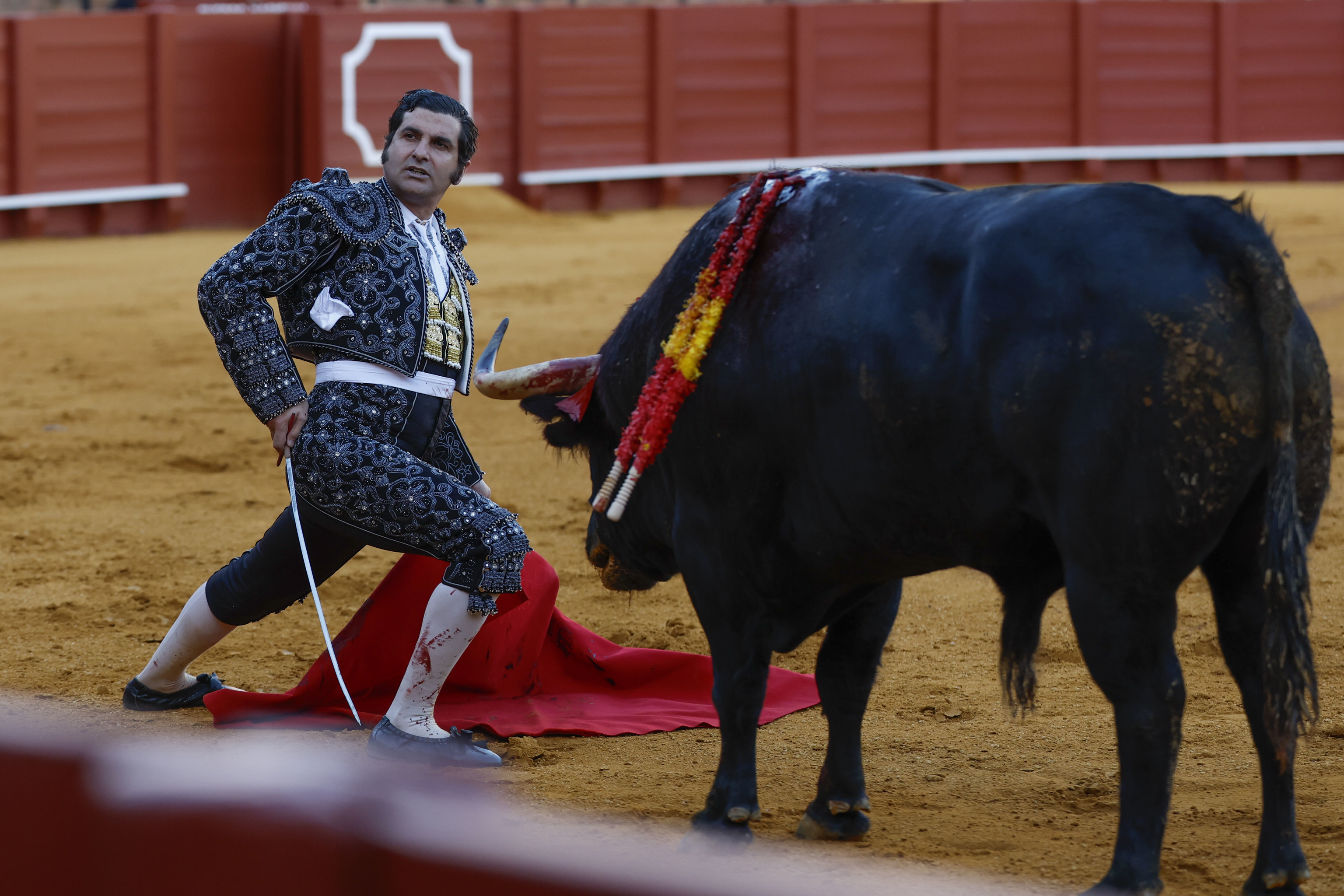 Morante el pasado Domingo de Resurrección en Sevilla