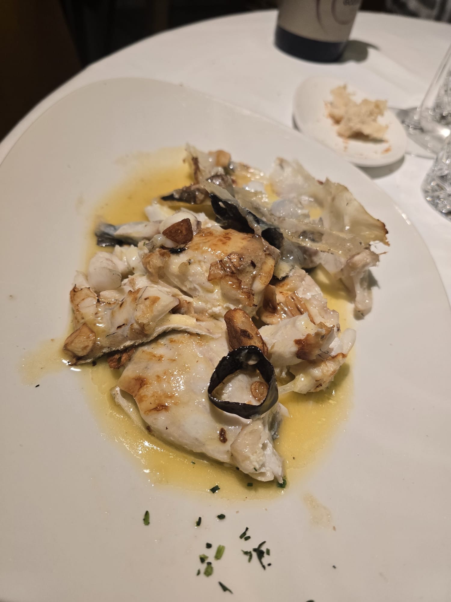 Las kokotxas al pil-pil de García Navarra.