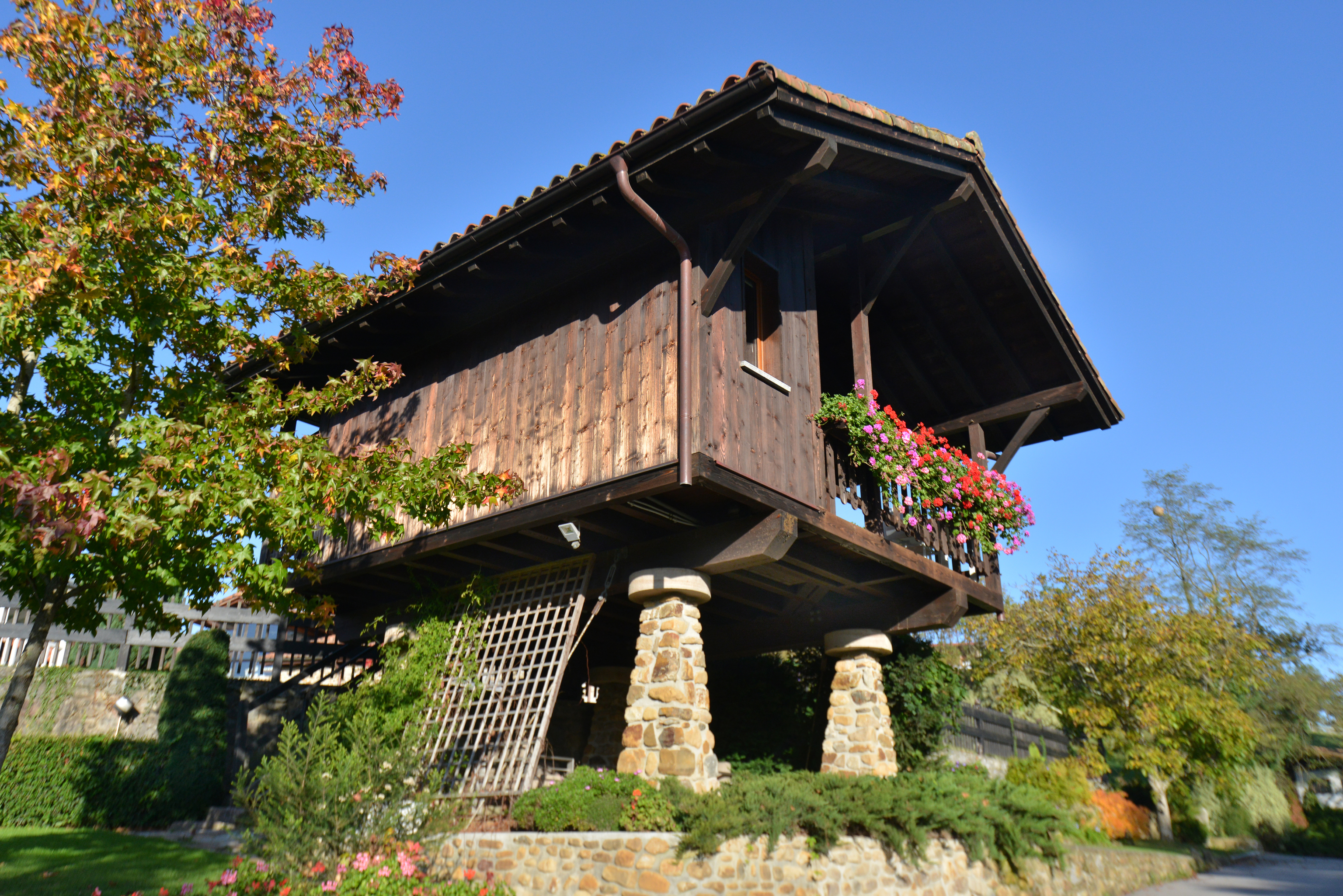 Las Casas de Ea Asteies, en la Reserva de la Biosfera de Urdaibai.