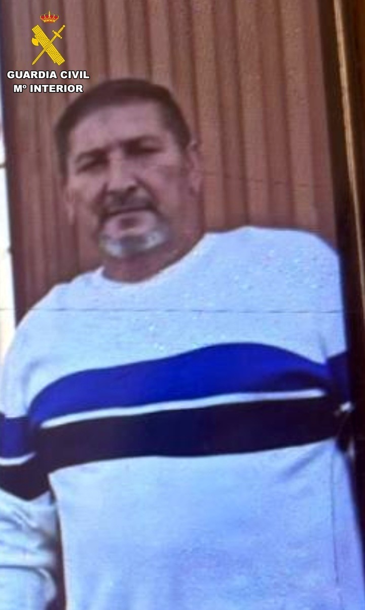 Antonio Santiago Muñoz, alias Saúl el Viejo, en una fotografía difundida por la Guardia Civil.