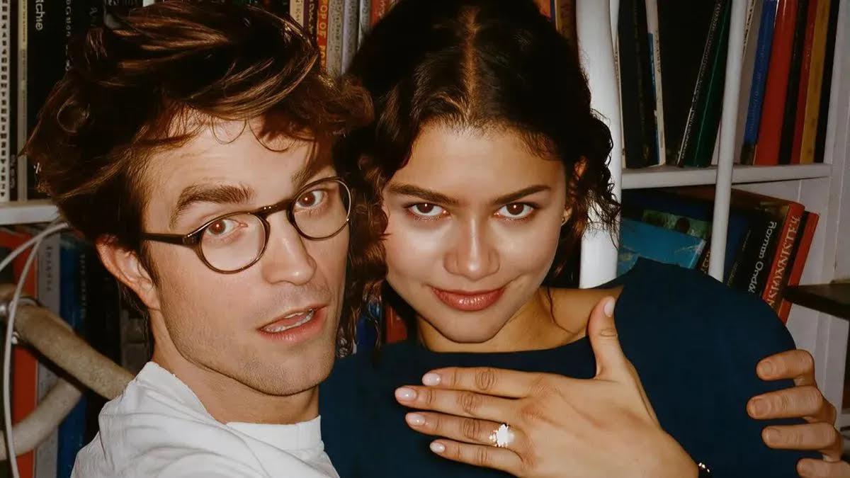 Robert Pattinson y Zendaya en El drama.