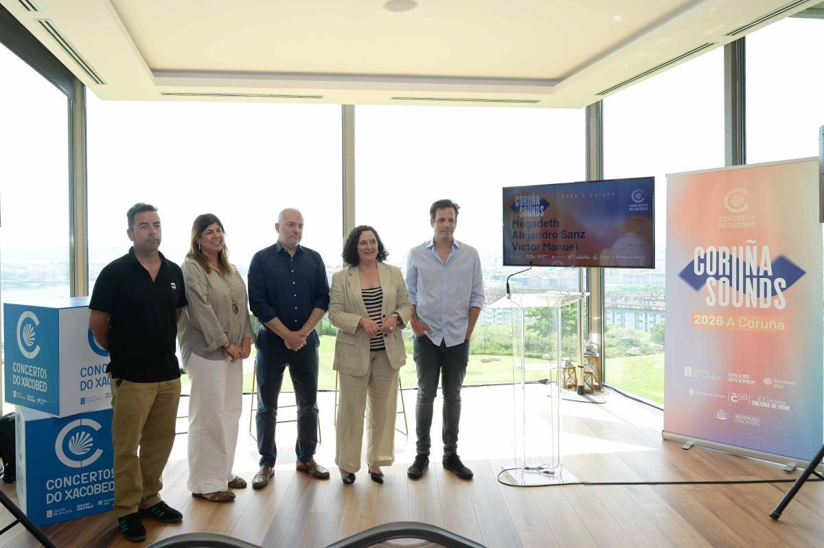 Presentación del Coruña Sounds 2026.