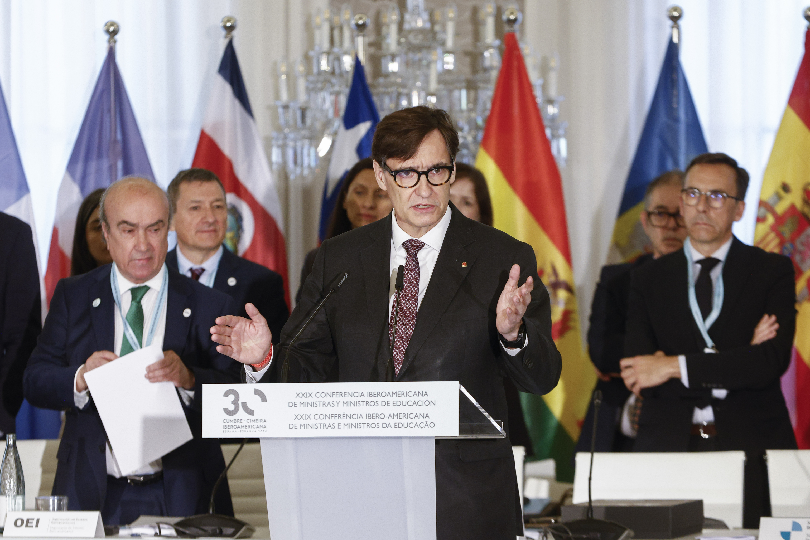 El presidente de la Generalitat, Salvador Illa.
