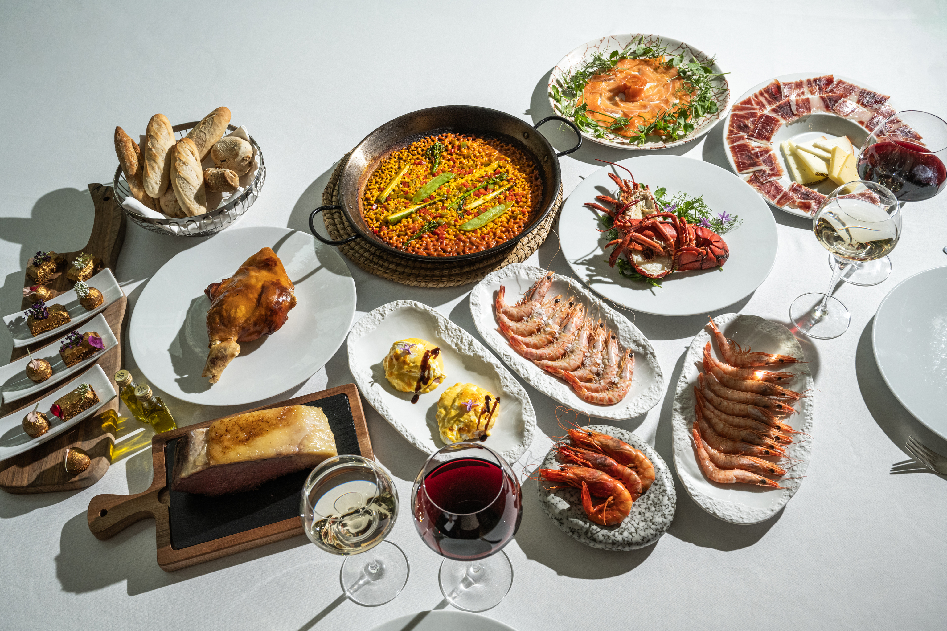 Brunch del hotel InterContinental.