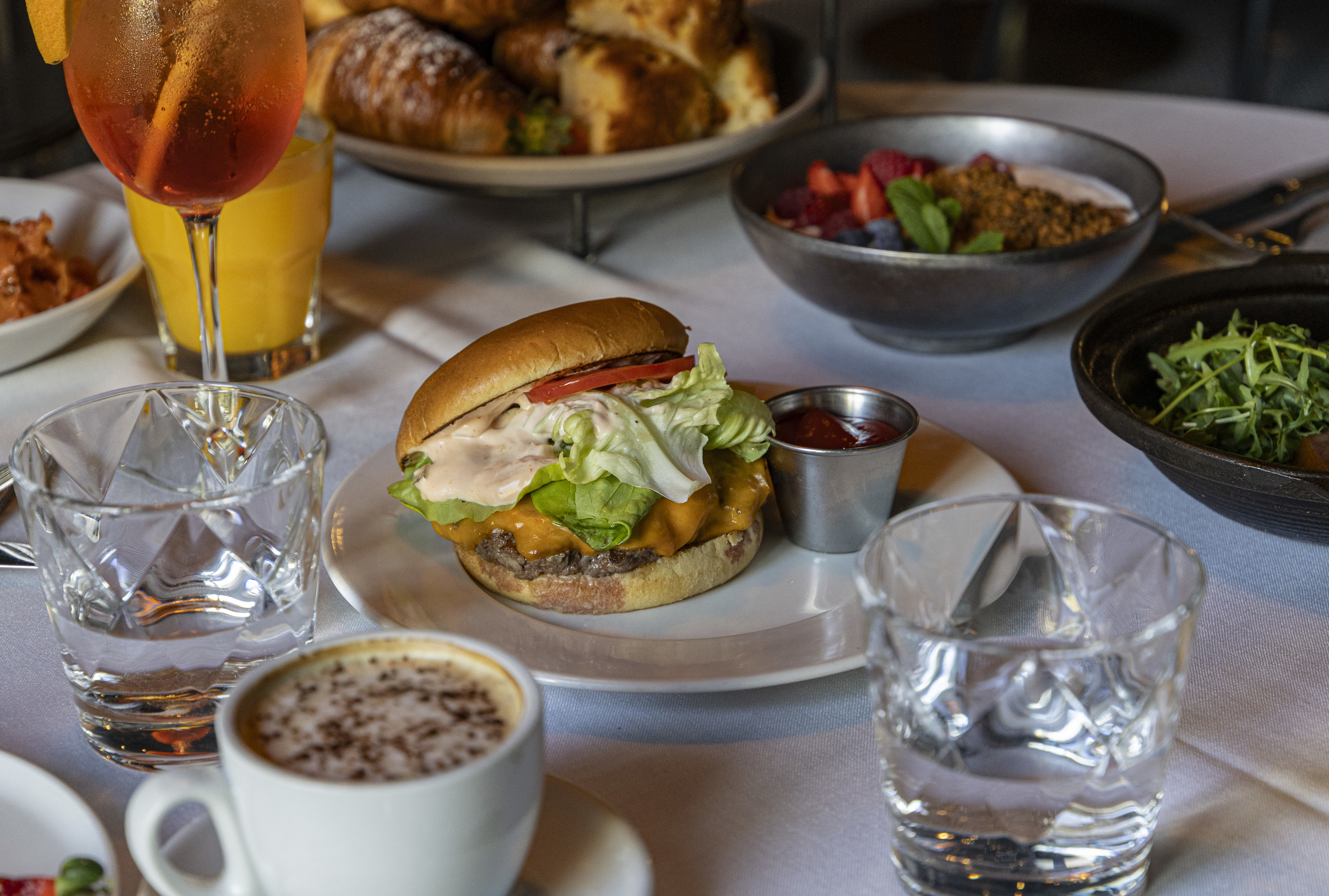 El brunch de Café Comercial.