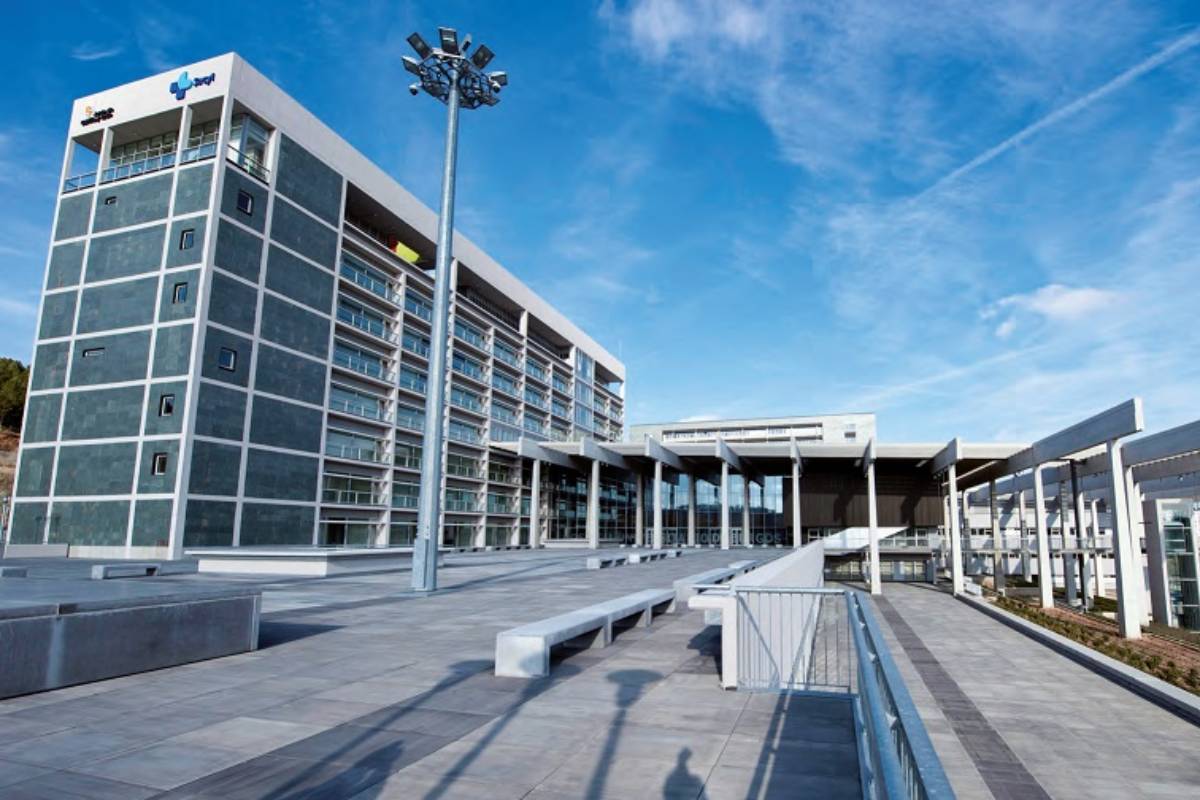 El Hospital Universitario de Burgos.