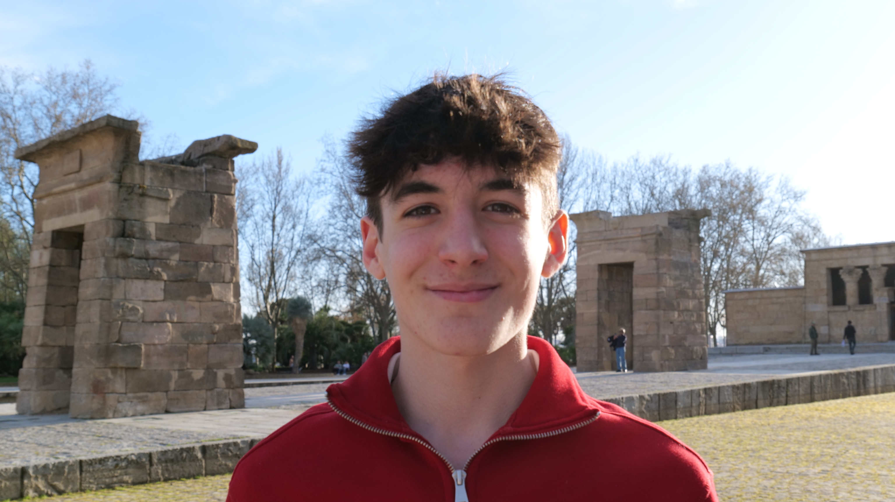 Iván Calleja Solano, alumno de primero de Ballicherato, procedente del Colegio San Luis de los Franceses de Pozuelo de Alarcón