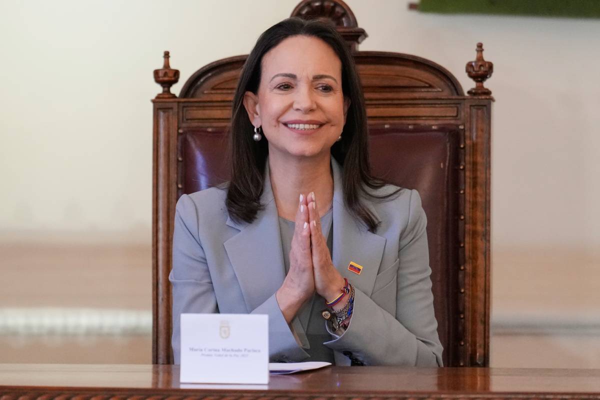 La líder opositora María Corina Machado, en una imagen de archivo