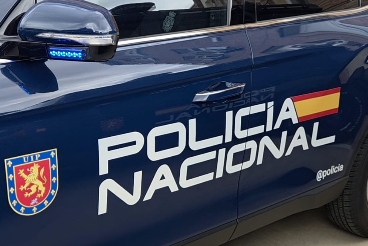 Un coche de la Policía Nacional.