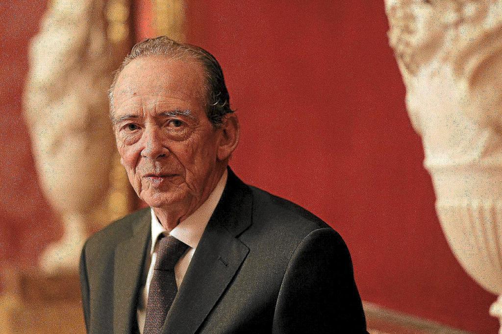 José Manuel Blecua, en una conferencia en Barcelona en 2011.