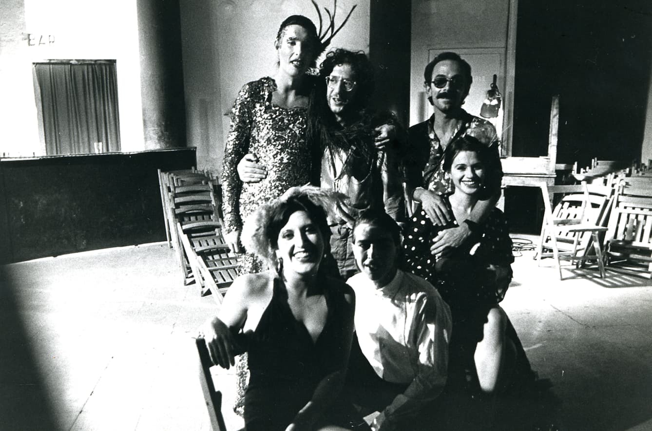 Loles León en el rodaje 'Ópera prima' de Iborra en 1981
