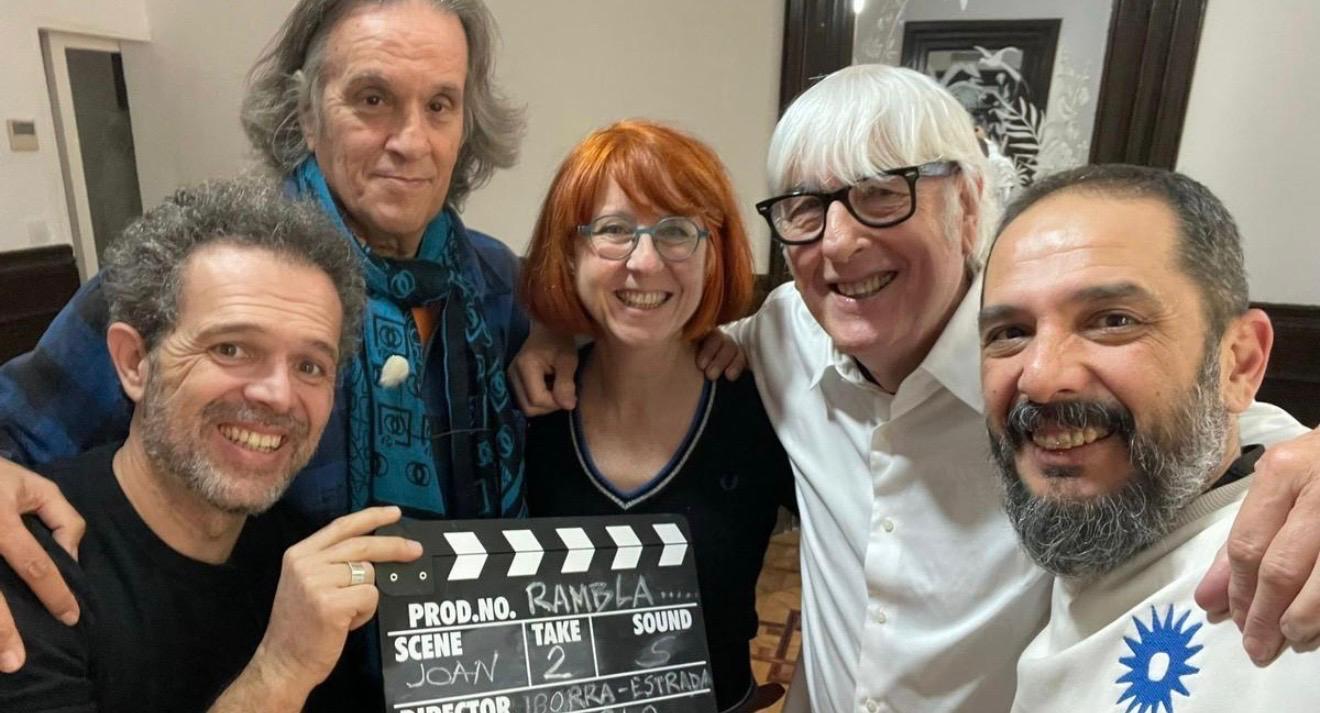 Los dos abuelos son los directores Manuel Iborra y Joan Estrada
