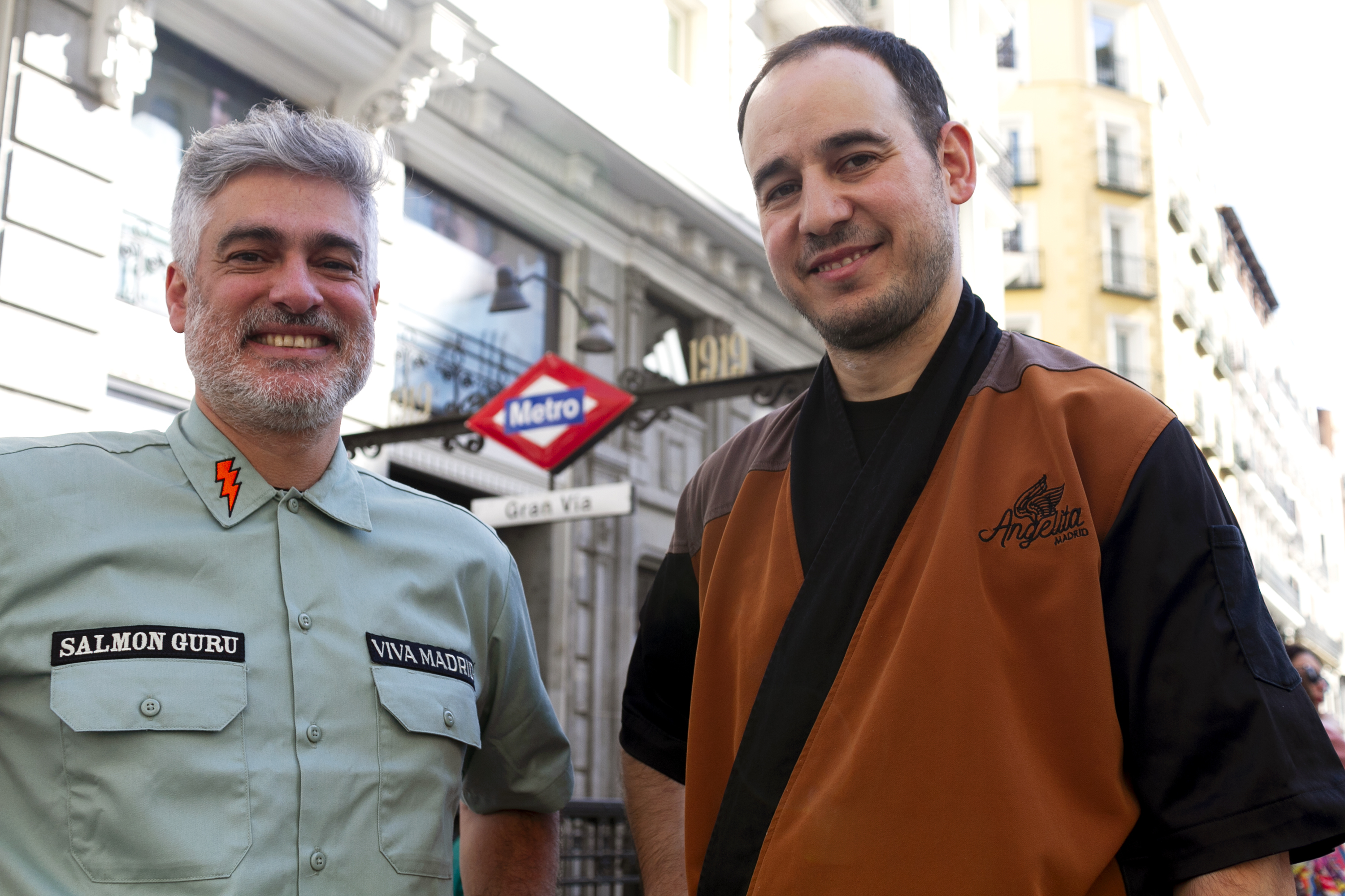 Diego Cabrera y Mario Villalón, en Gran Vía.