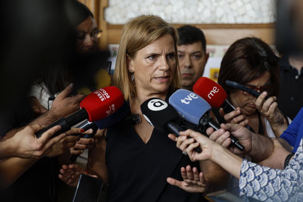 La delegada del Gobierno en la Comunidad Valenciana, Pilar Bernabé, este miércoles.