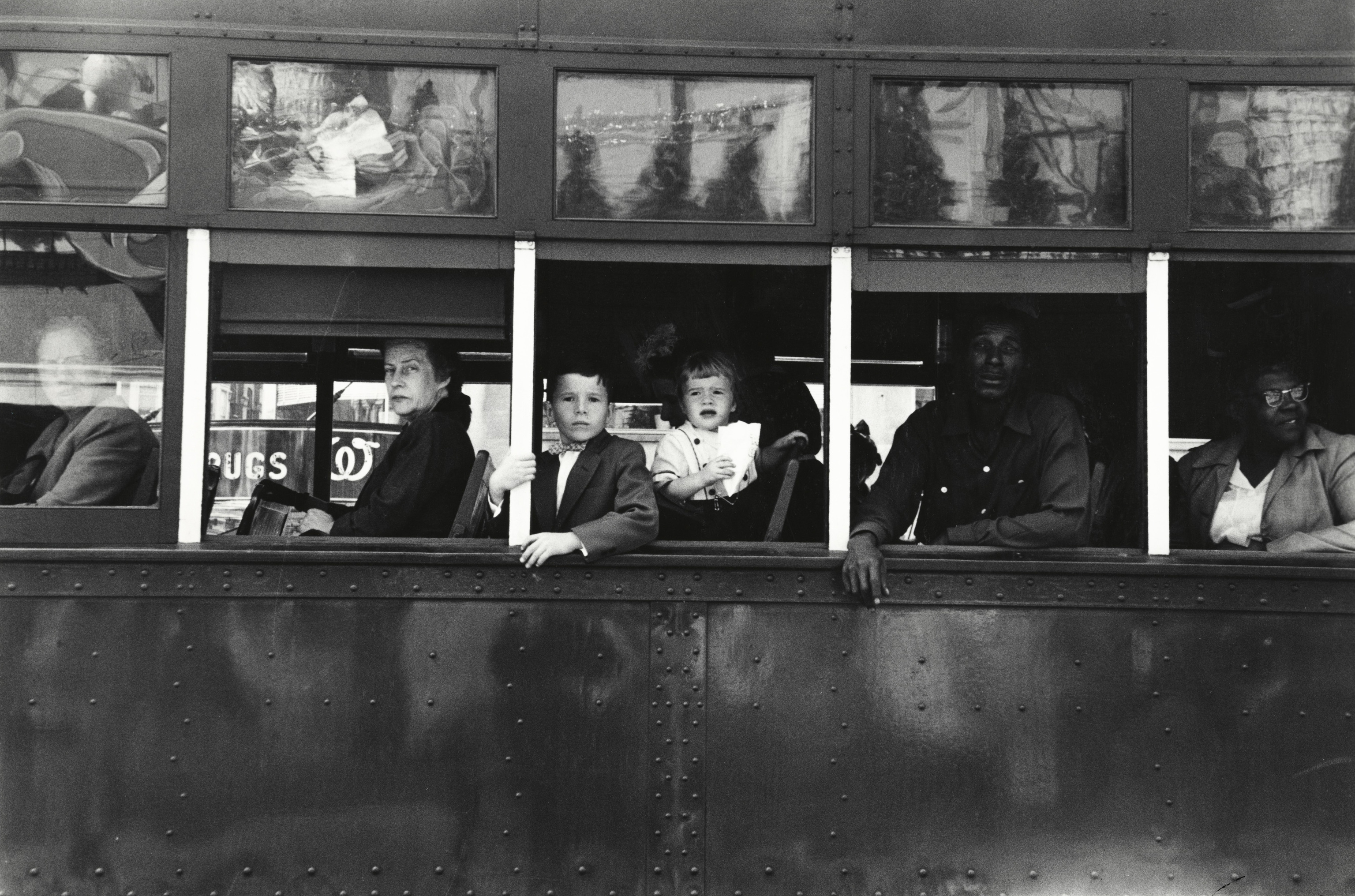 Trolley - New Orleans, 1955.