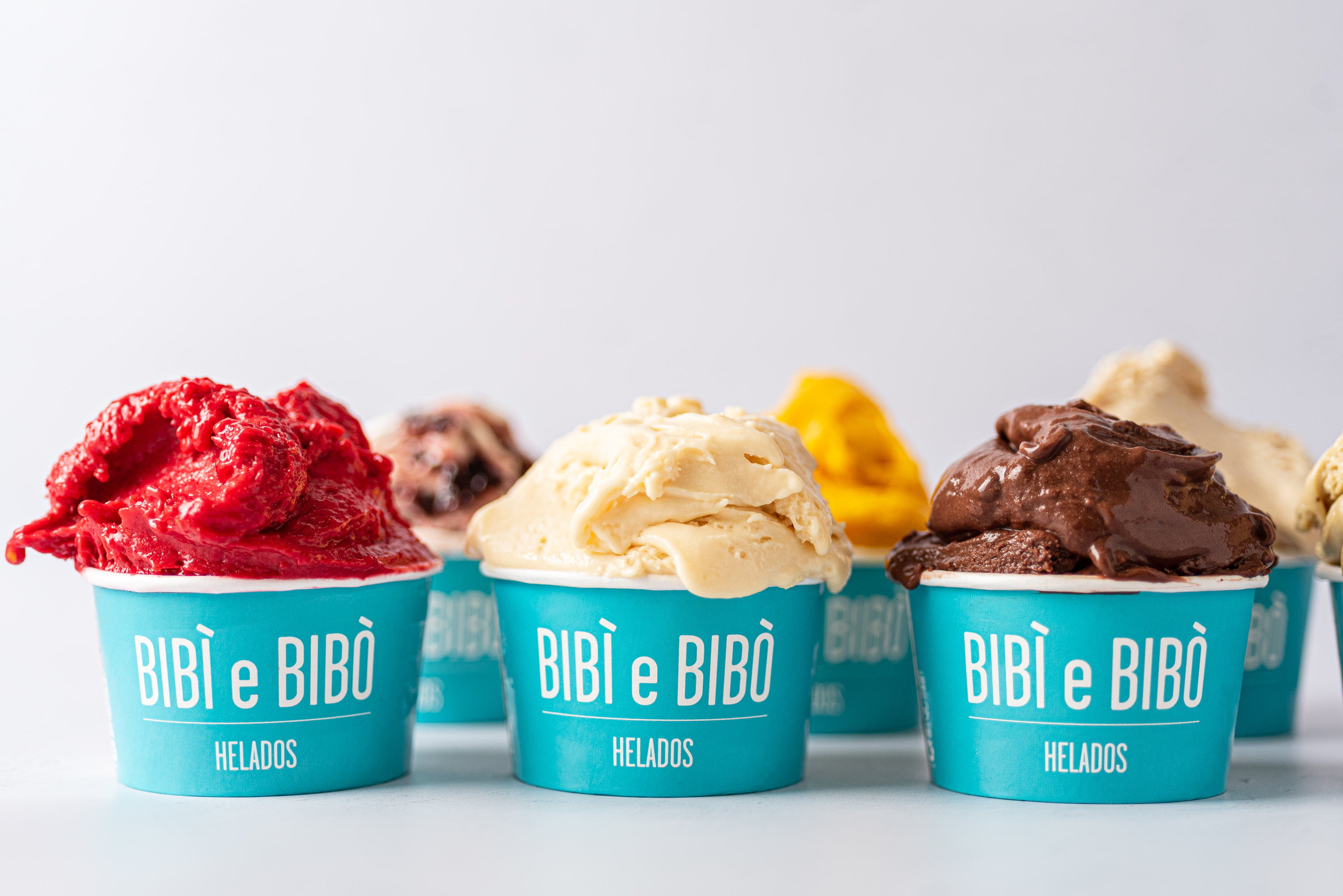 Los nuevos helados de Bibì e Bibò.