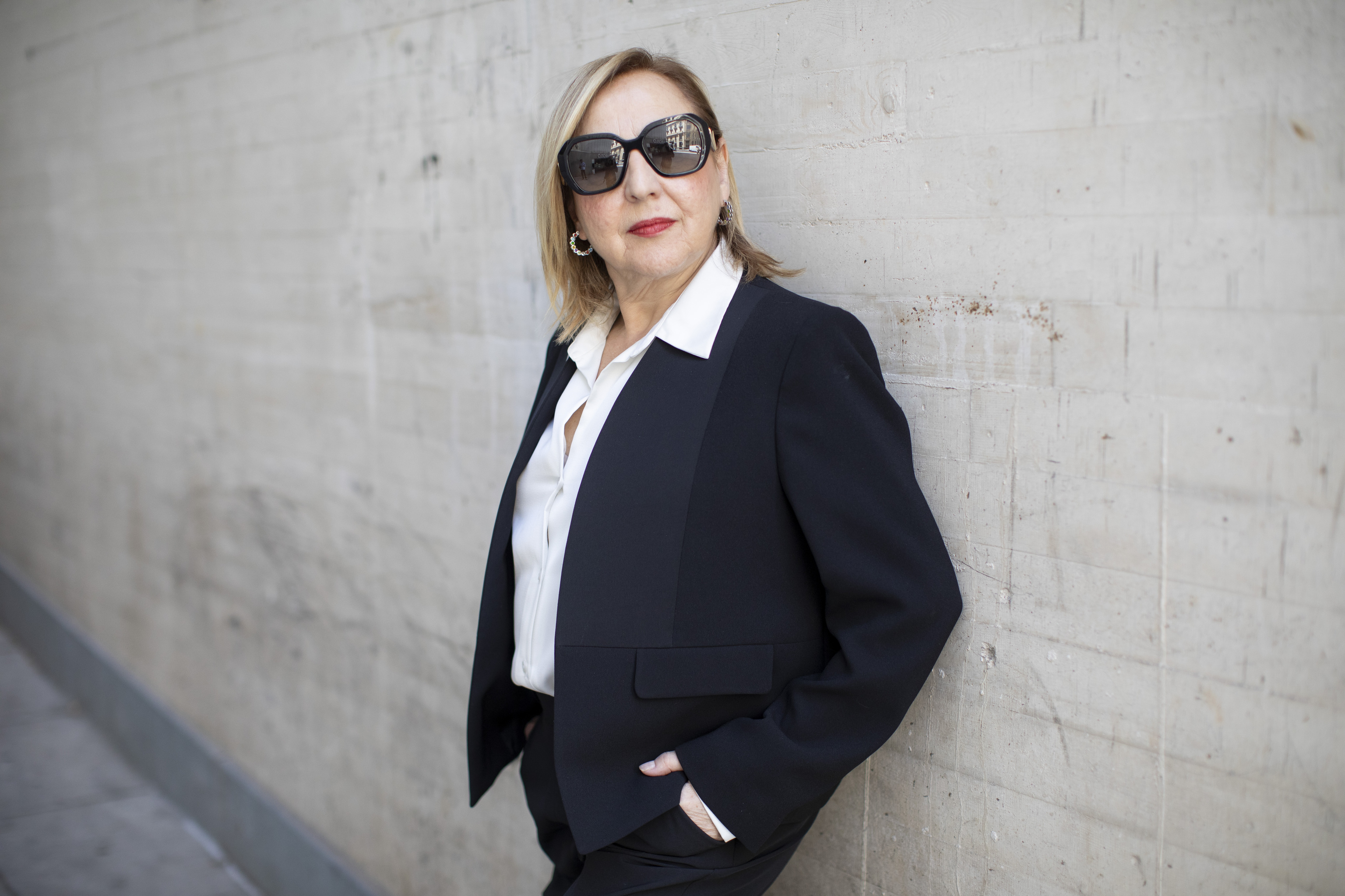La actriz Carmen Machi, en una entrevista con este diario