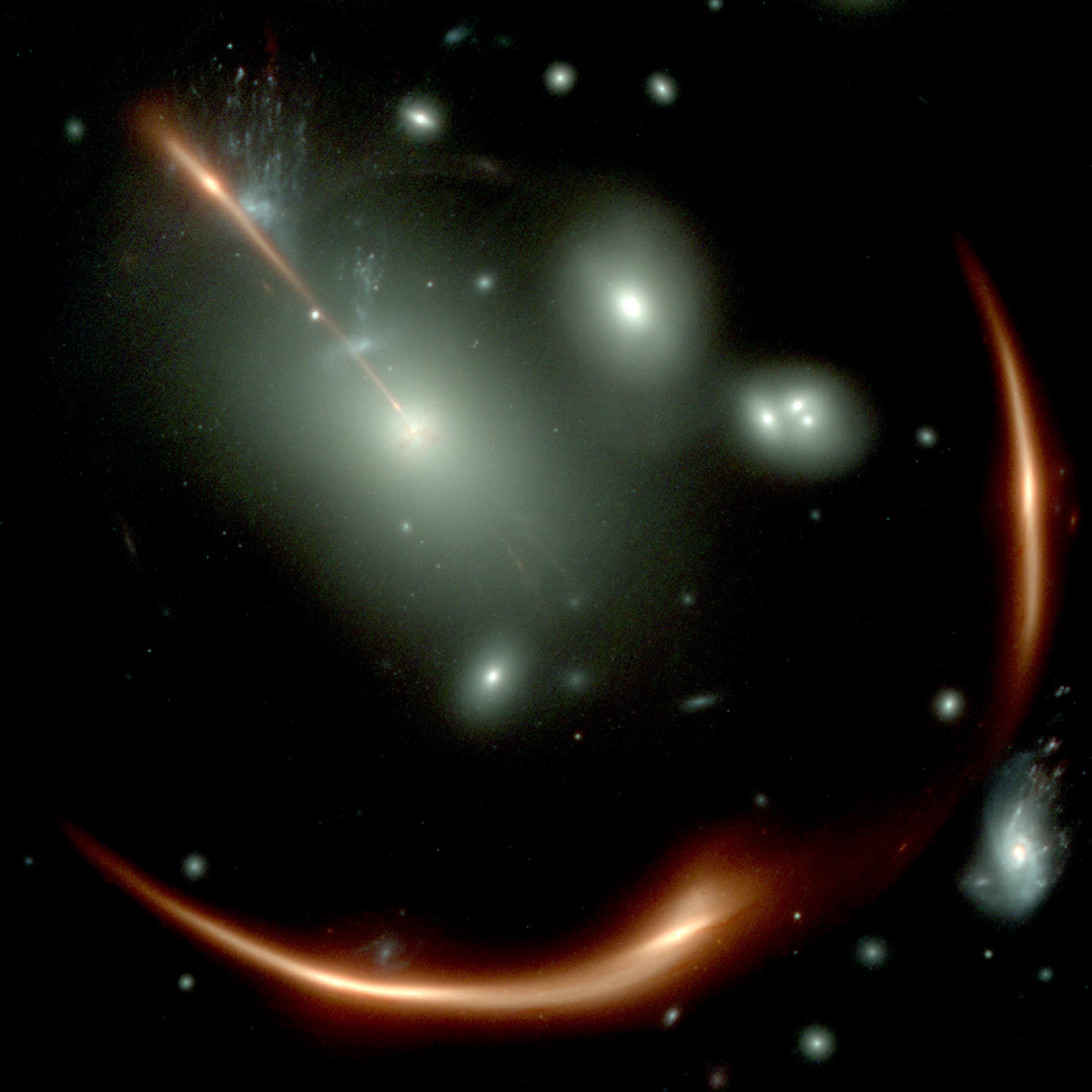 Imagen captada por el telescopio espacial James Webb