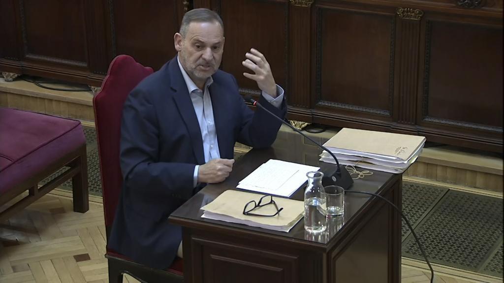 José Luis Ábalos, durante el juicio en el Tribunal Supremo.