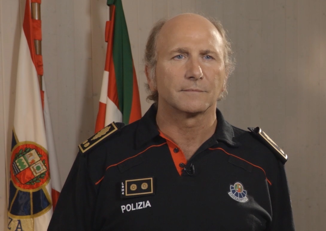 Josu Bujanda Zaldúa, jefe de la Ertzaintza.