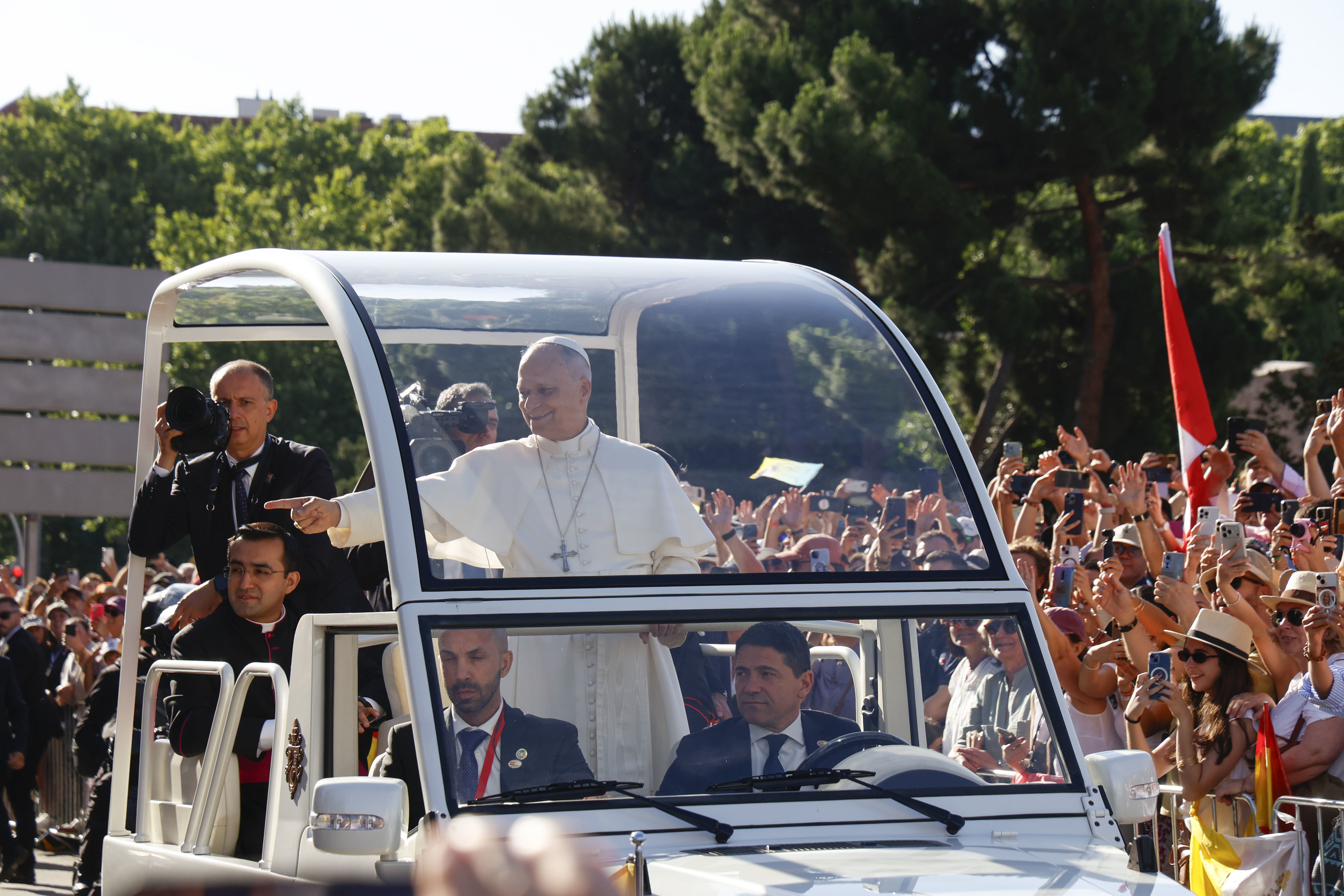 Agenda de la visita del papa León XIV a Madrid (lunes 8 de junio y ...