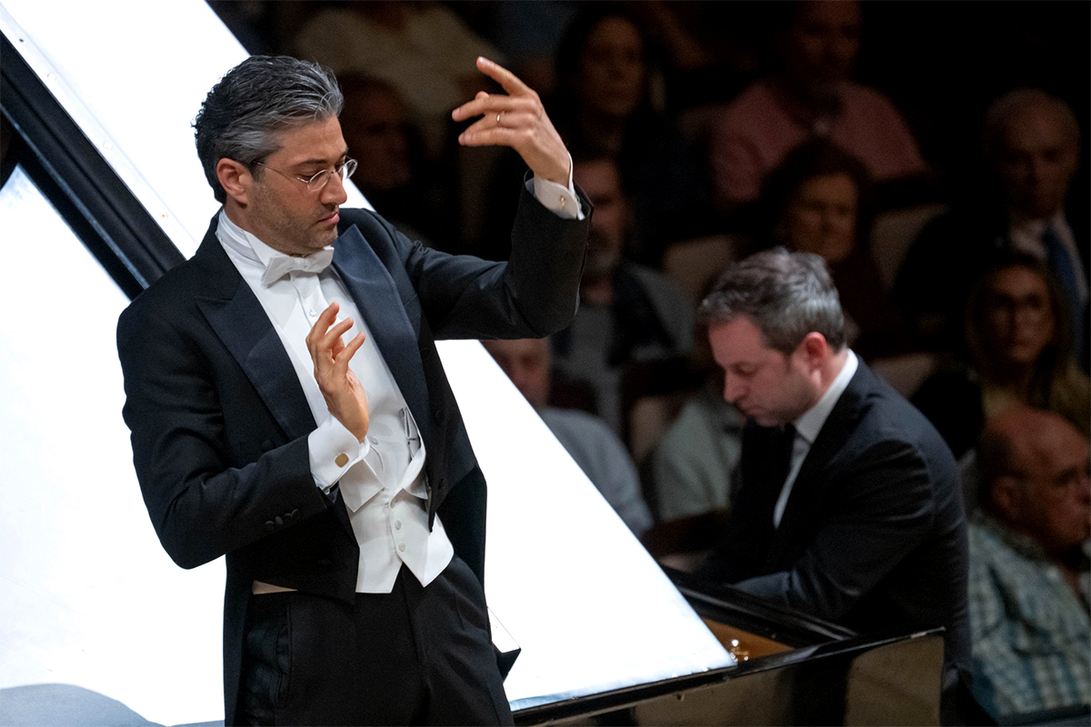 El director de orquesta alemán David Afkham.