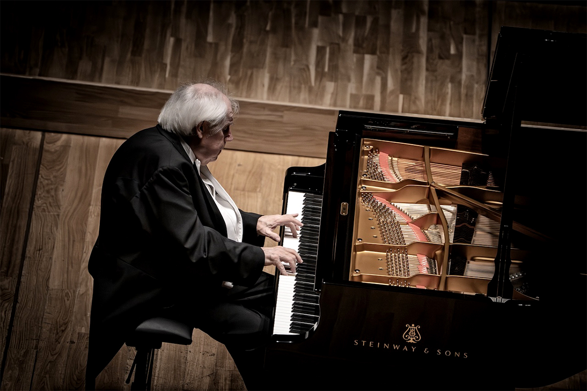 El pianista ruso Grigori Sokolov.