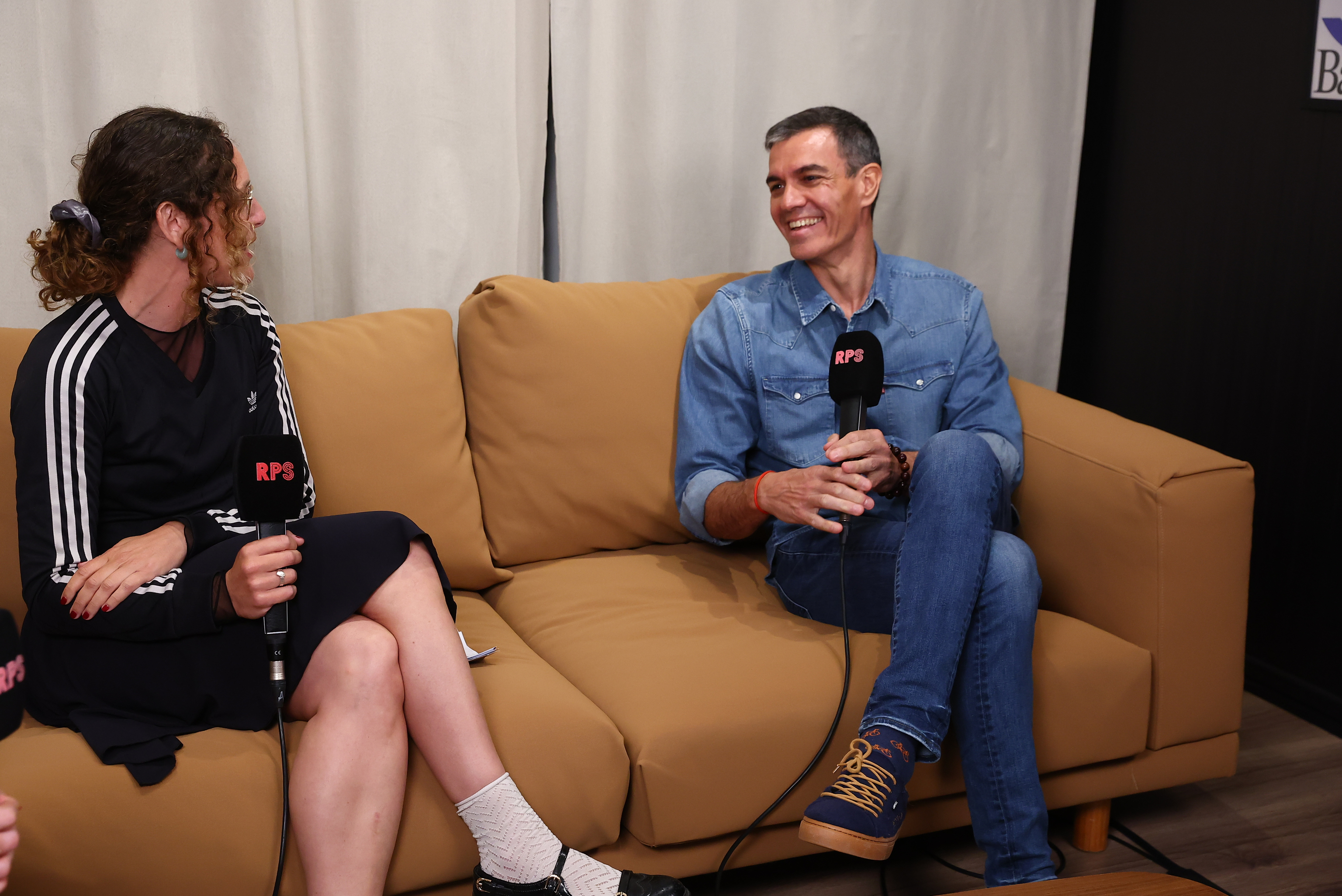 Sánchez, durante la entrevista en Radio Primavera Sound.