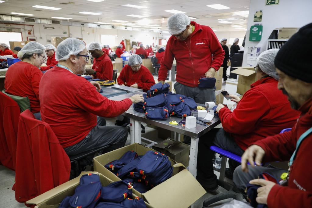 Empresa con empleados discapacitados