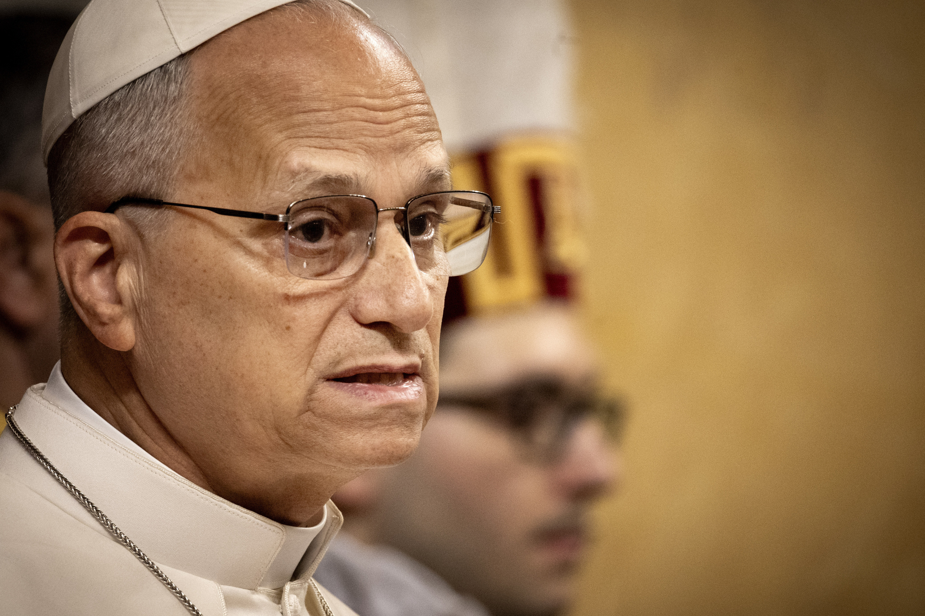 El Papa León XIV, en el Congreso de los Diputados.