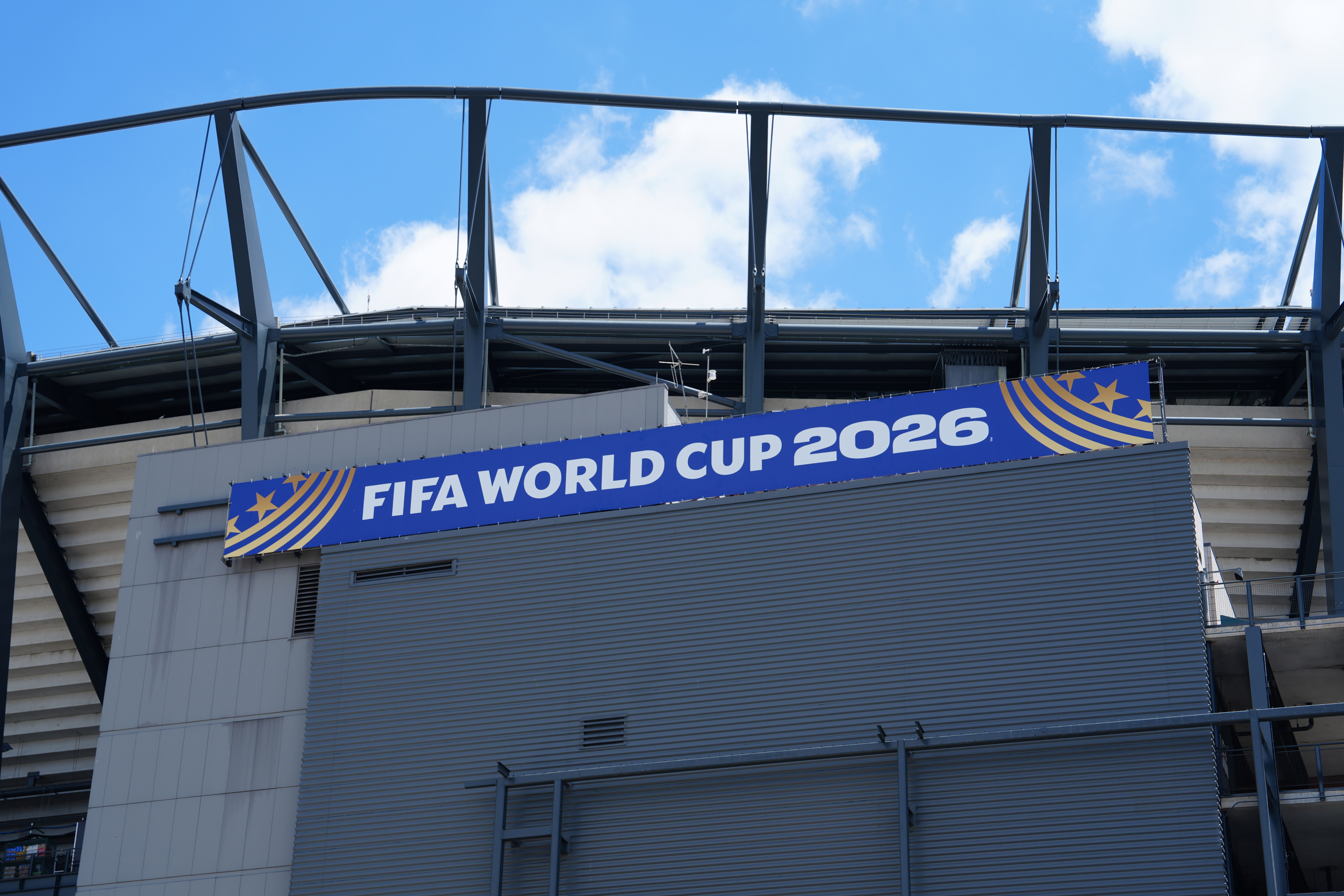 Exterior del Lincoln Financial Field, en Filadelfia, uno de los estadios del Mundial 2026.