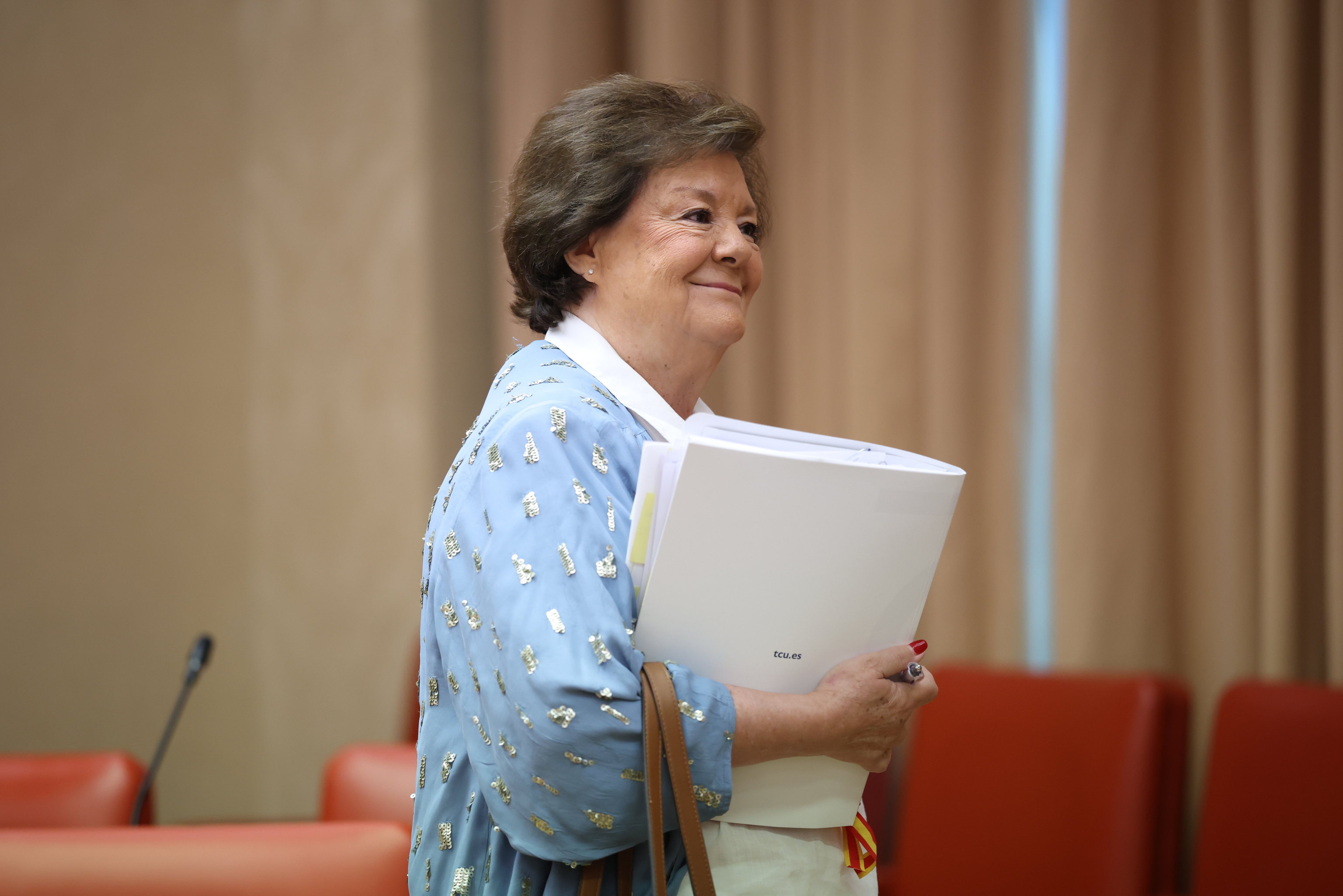 La presidenta del Tribunal de Cuentas, Enriqueta Chicano.
