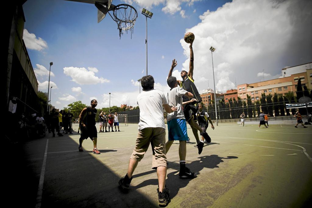 Las canchas de Casino de la Reina en Lavapiés.