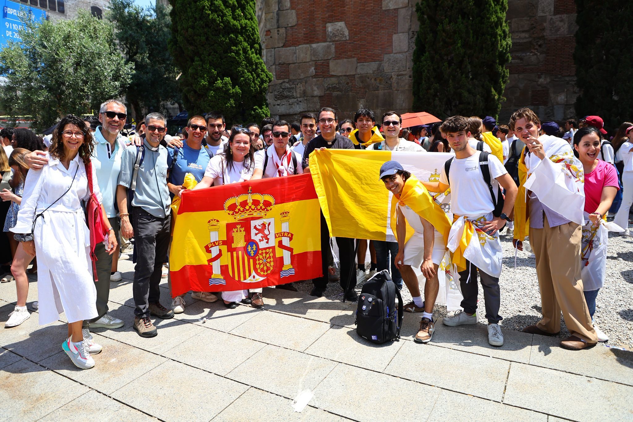 Los jóvenes de la parroquía de Santa María de Castelldefels
