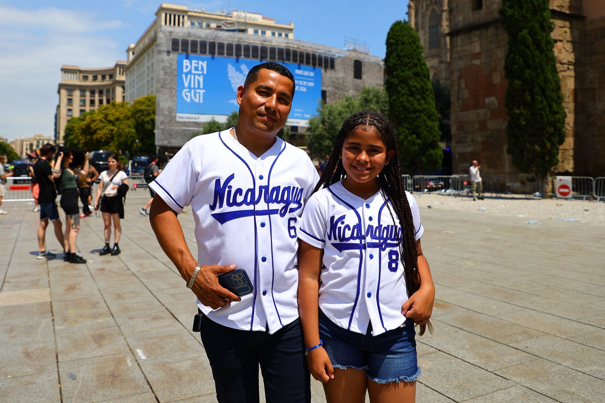 Jorge y Valentina, en la Catedral