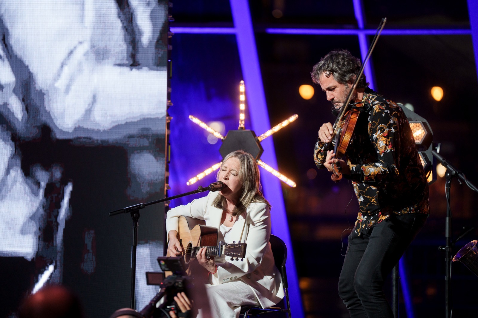 Aurora Beltrán y Fetén Fetén, en los Premios Actitud 2026 de RockFM.