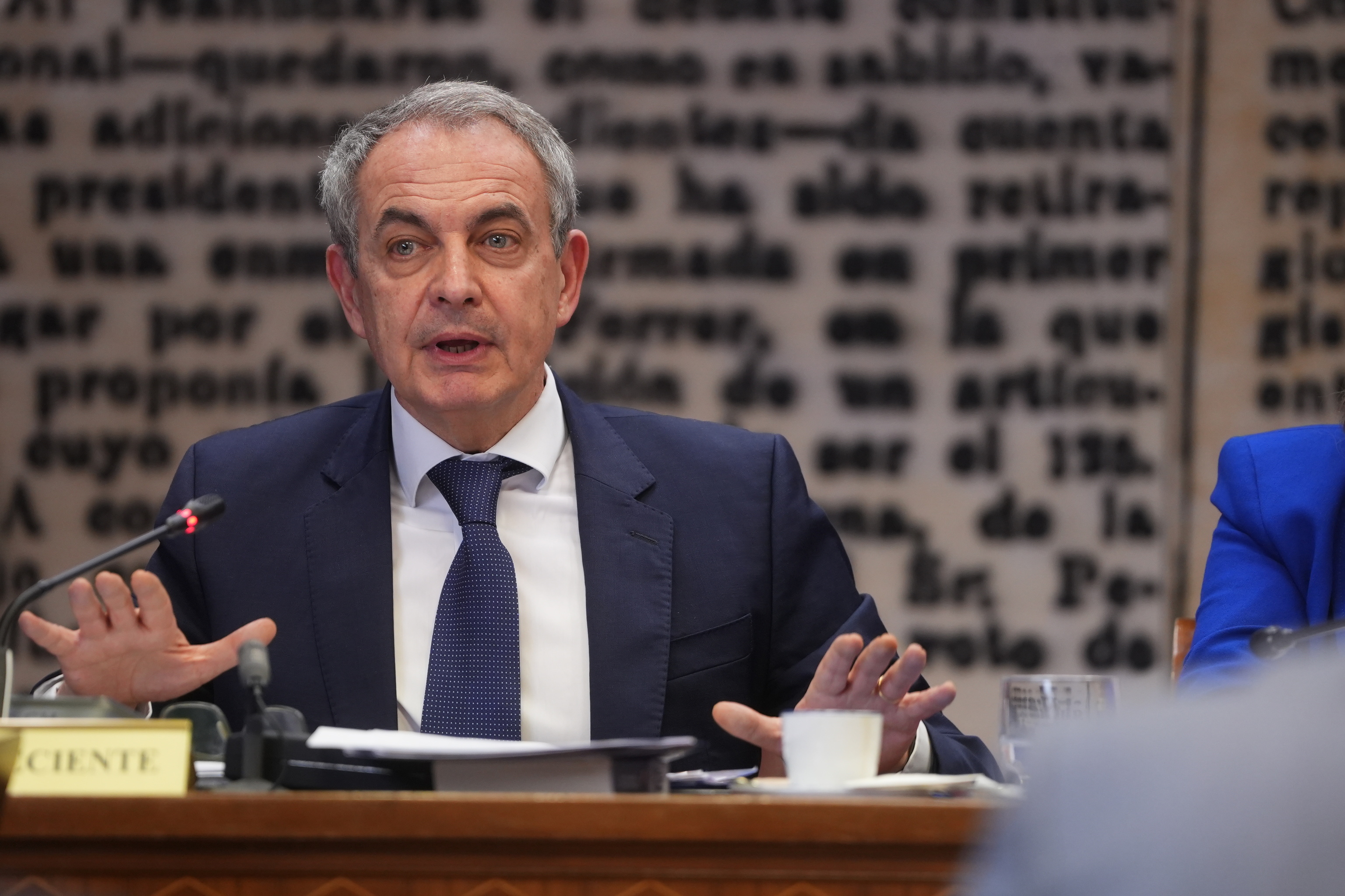 El expresidente del Gobierno José Luis Rodríguez Zapatero