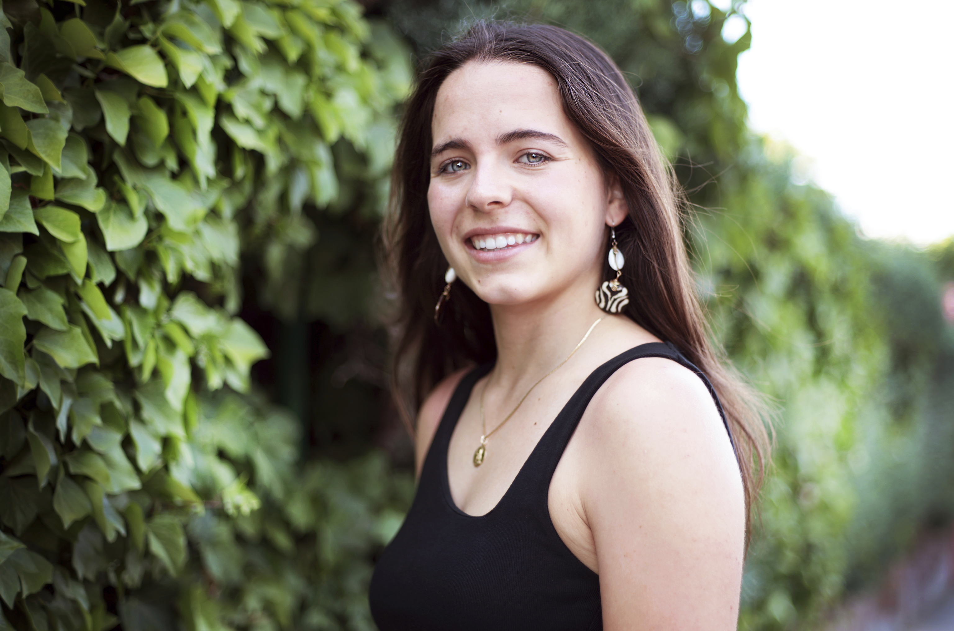 María Bueno, una joven que compagina su fe con la enfermería .