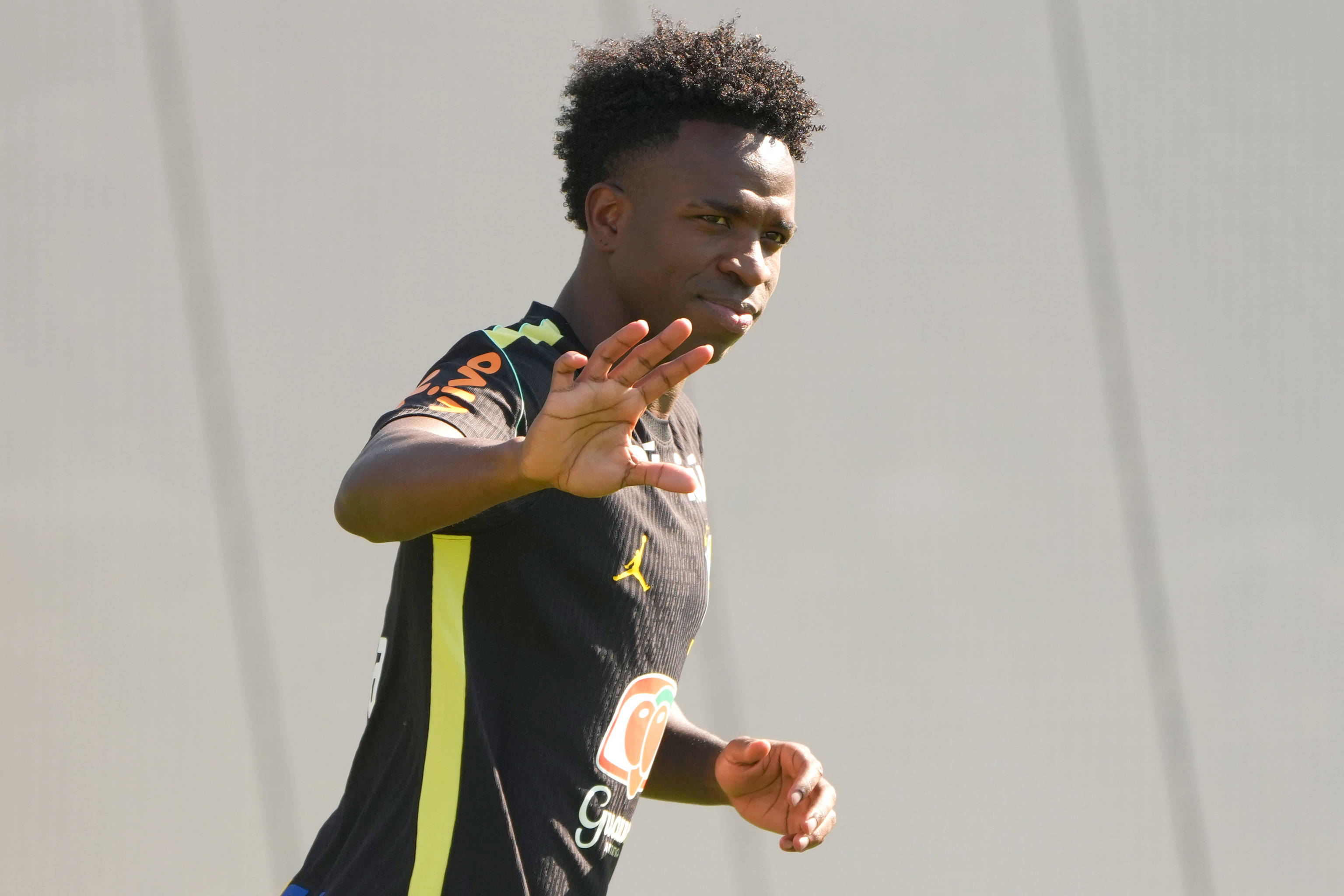 Vinicius, con Brasil.