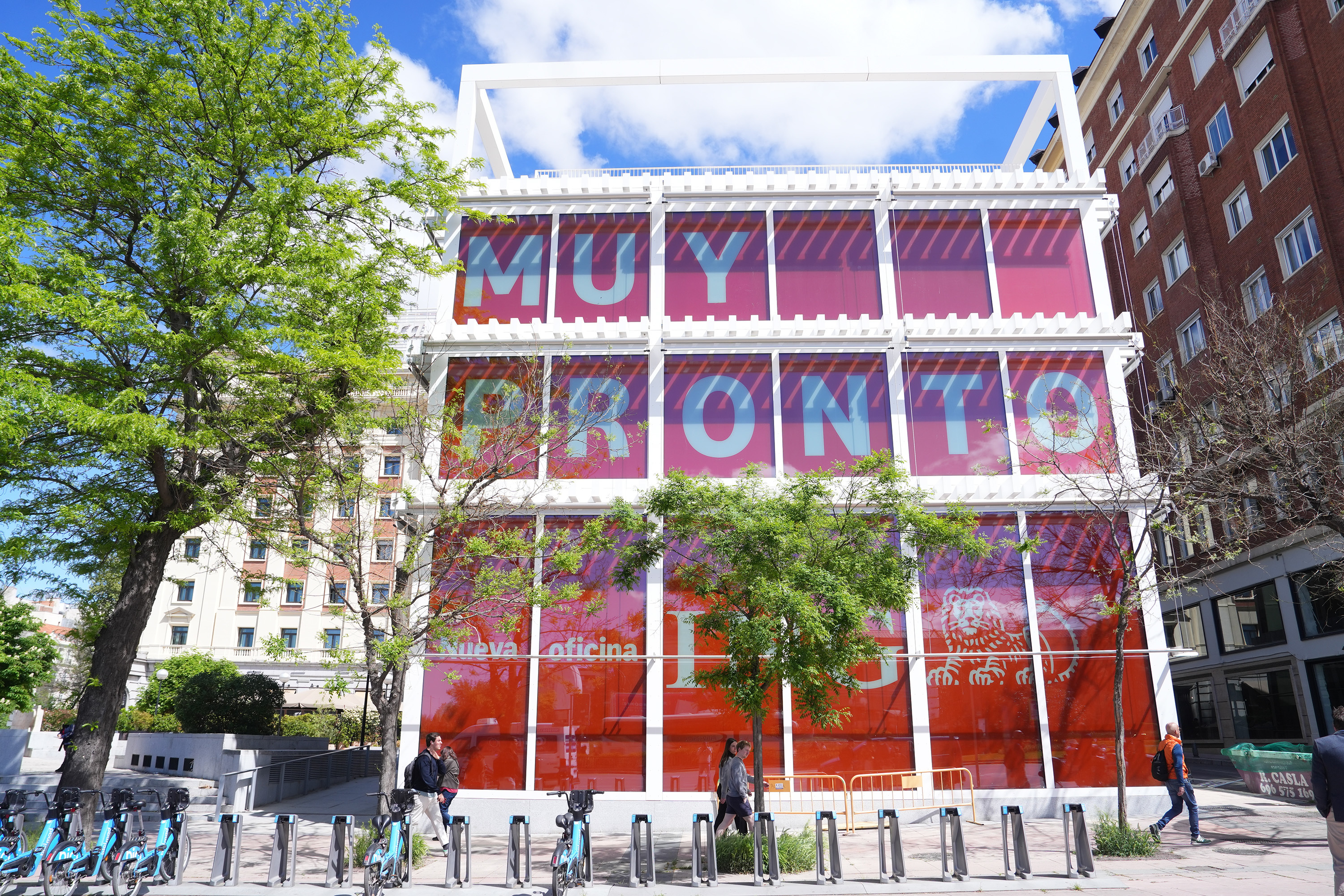 La nueva oficina que ING abrirá en el antiguo Banco Madrid de la capital.
