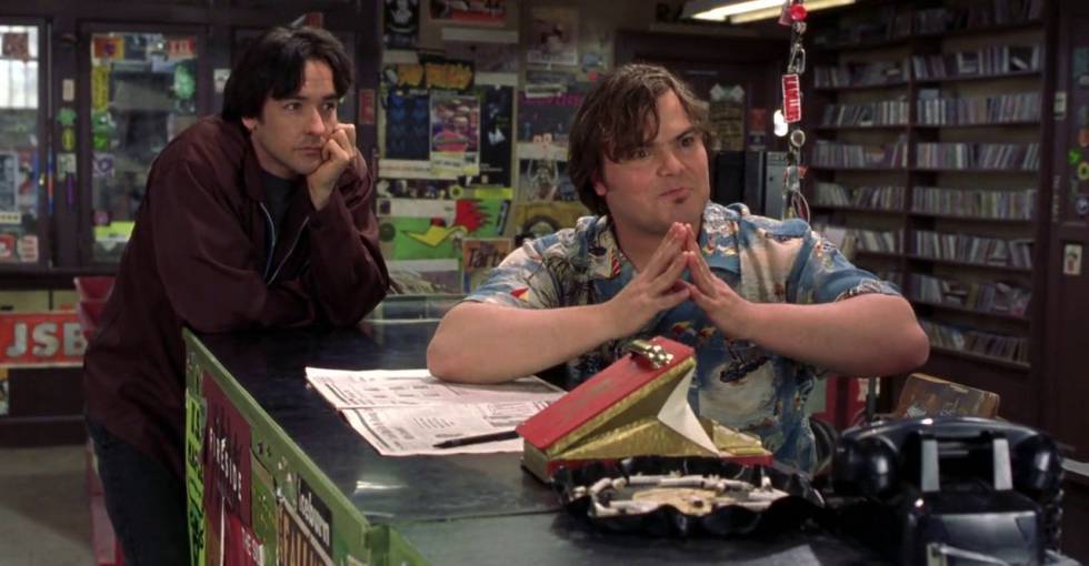 John Cusack y Jack Black, en versión en cine de 'Alta fidelidad'