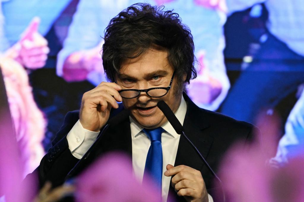 El presidente de Argentina, Javier Milei